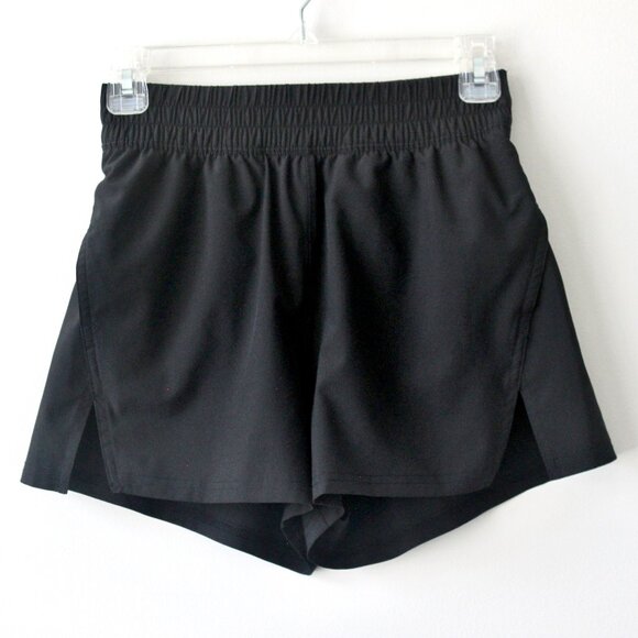 Sonoma Black Elastic Waistband Stretchy Athletic Athleisure Workout Shorts Small - Picture 1 of 4